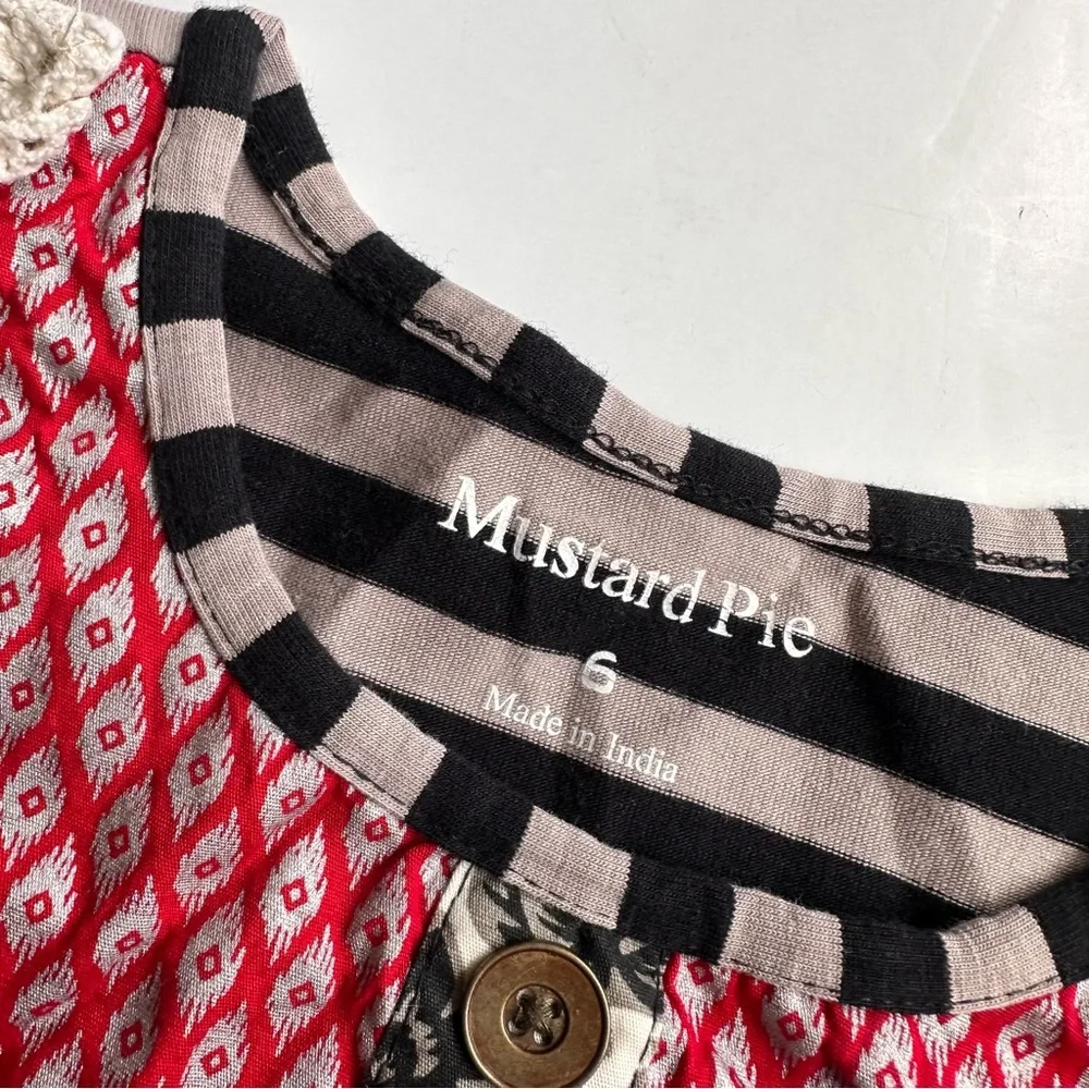 Mustard Pie black stripe